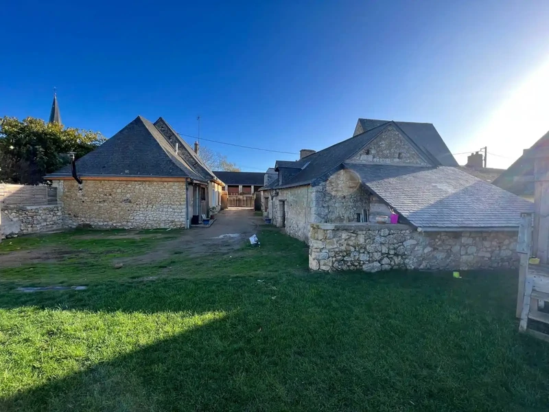  	Extension d'une maison d'habitation sur la commune de Sermaise (49) avant