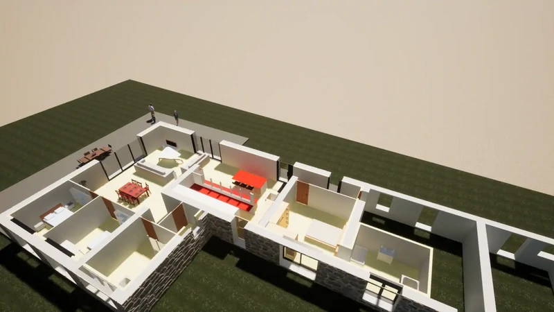 Rénovation et aménagement intérieur sur la commune de Morannes sur Sarthe (49)