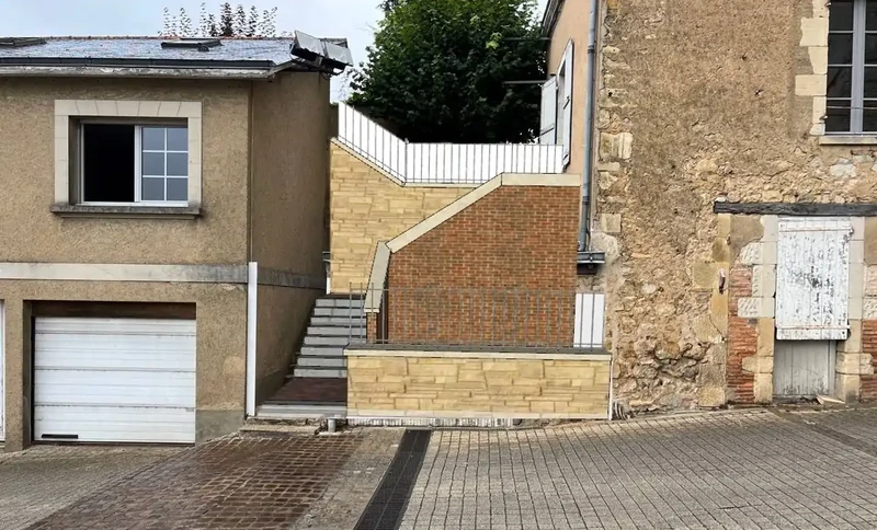 Permis de démolir et aménagement sur la commune de Durtal (49) en zone Architectes des Bâtiments de France