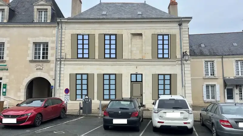 Déclaration préalable de travaux sur la commune de Baugé en Anjou en zone Architectes des Bâtiments de France