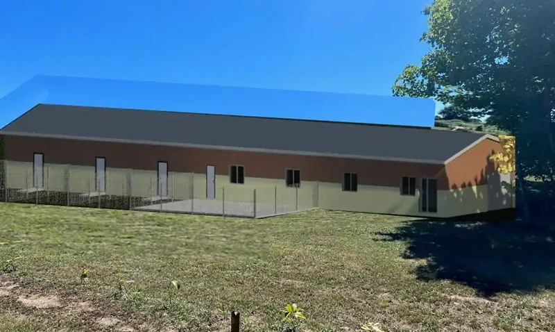 Création d'un bâtiment d'élevage et de pension canine sur la commune de Baugé en Anjou (49)